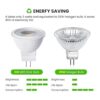 Bombilla LED MR11 GU4.0 de 12 V Lámpara LED brillante de_6
