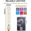 Bombilla LED T10 de 8 W regulable base E26 bombilla_2