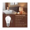 Bombilla LED de 3 W equivalente a 25 W bombilla de mesa_2
