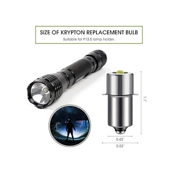 Bombilla LED de 3 W CC 412 V bombillas de linterna de