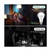 Bombilla LED de emergencia recargable con gancho se