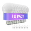 Bombilla LED de emergencia recargable con gancho se