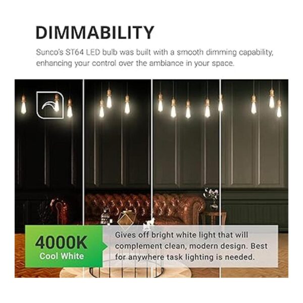 Bombilla ST64 con filamentos led 8.5 w 12 pk multicolor_5