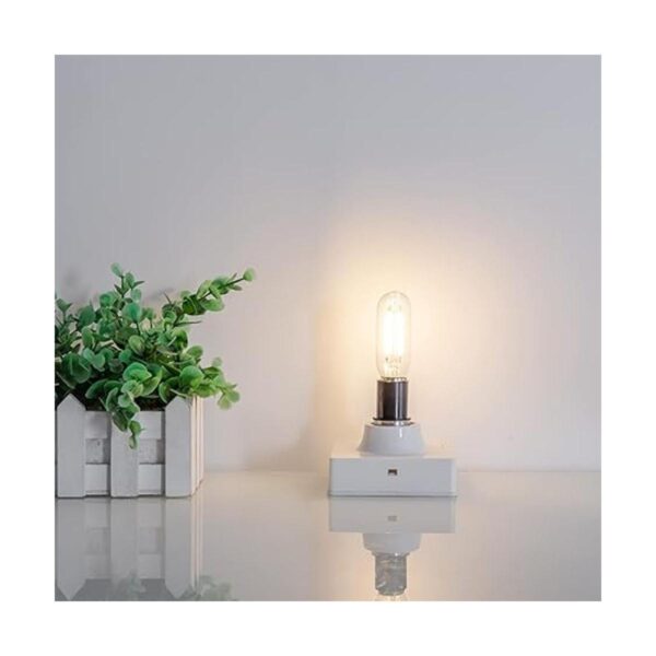 Bombilla de candelabro E12 de 25 W T6 LED regulable de_3