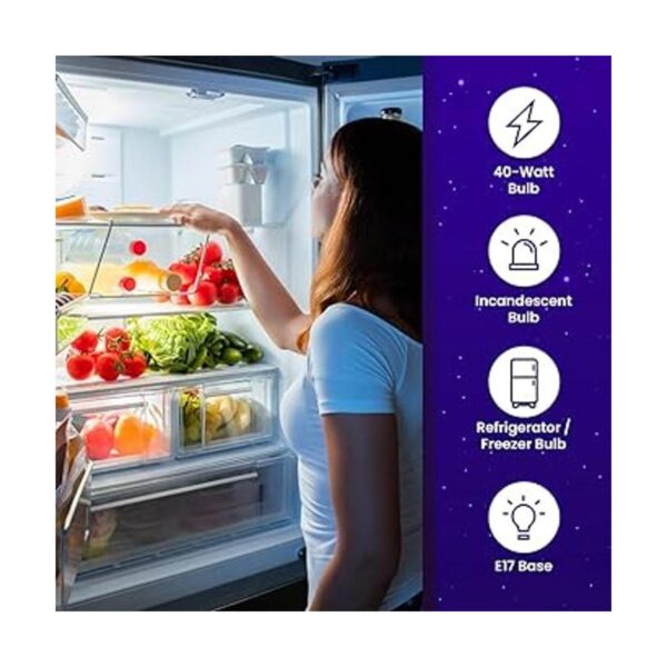 Bombilla de refrigerador T6.5 de 40 vatios y 130 voltios_4