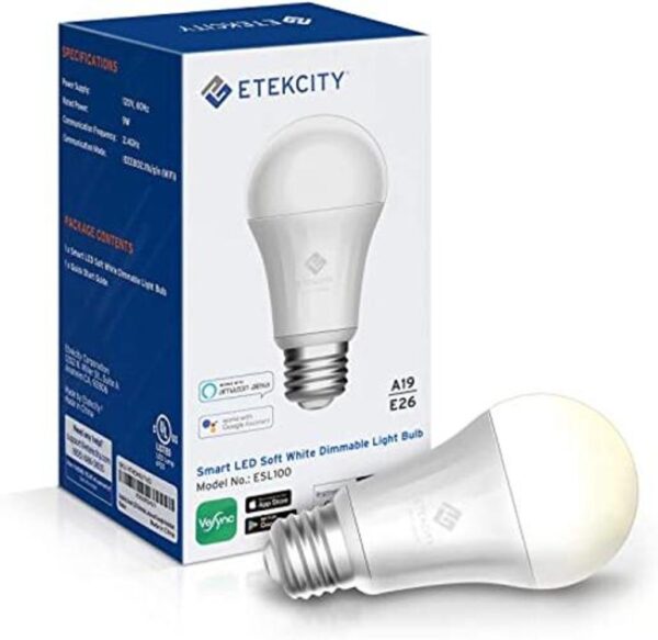 Bombilla inteligente Etekcity que funciona con Alexa_1