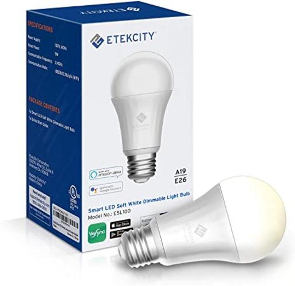 Bombilla inteligente Etekcity que funciona con Alexa