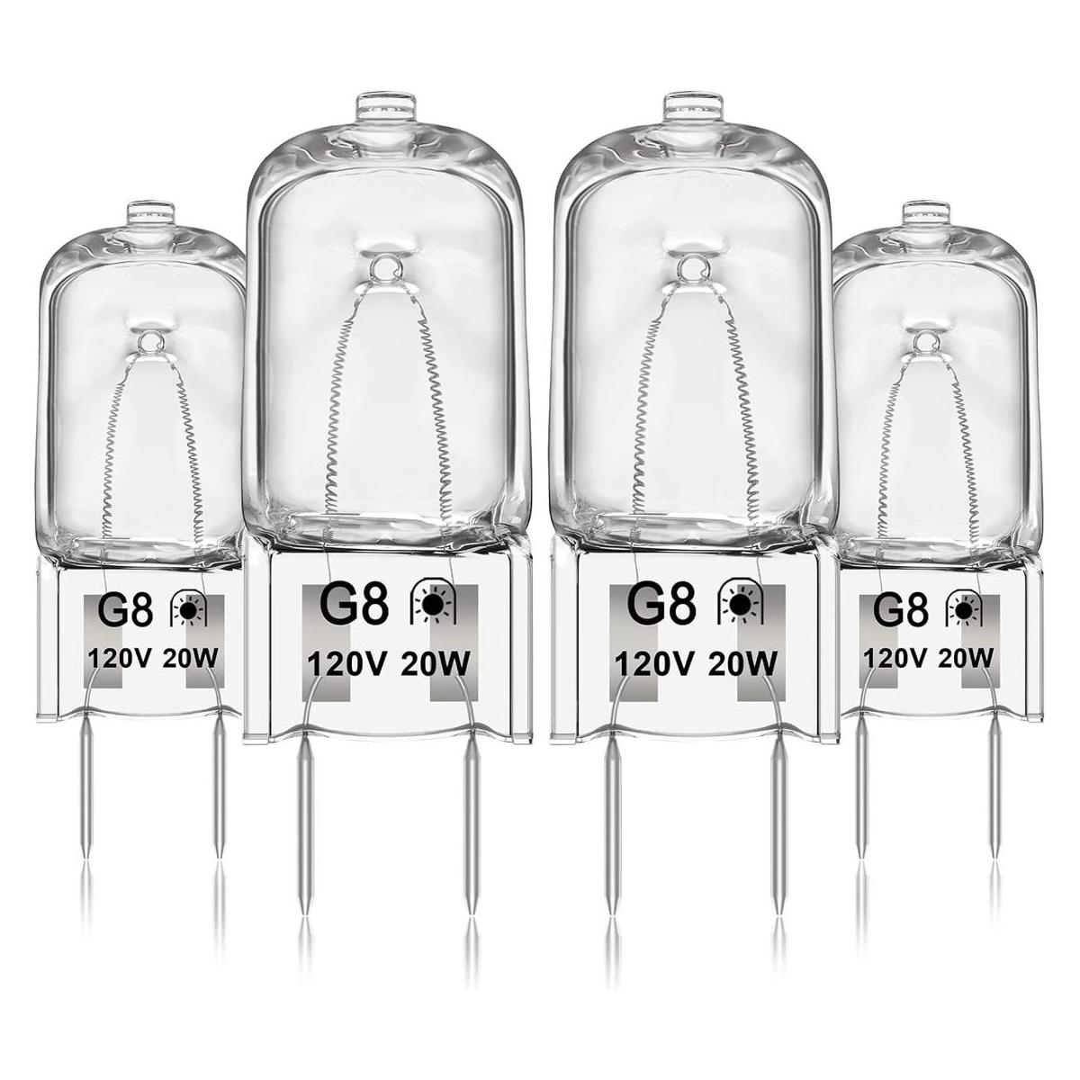 Bombilla halógena G8 para horno de microondas GE 120 V