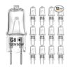 Bombilla halógena G8 de 50 W 120 V T4 JCD tipo G8 con base_1