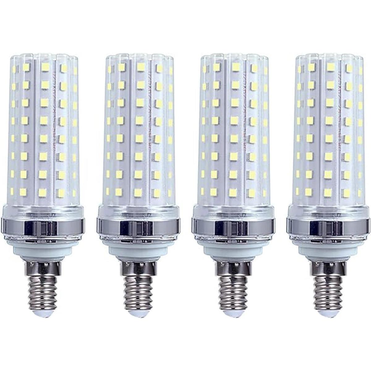 Bombillas LED E12 de 20 W de maíz mini lámpara de