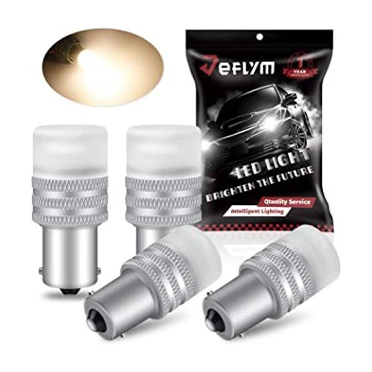 Bombillas LED 1156 de color blanco cálido 1030 V CACC