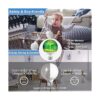 Bombillas LED G25 paquete de 10 equivalente a 5 W 60 W_5