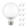 Bombillas LED G25 paquete de 10 equivalente a 5 W 60 W_1
