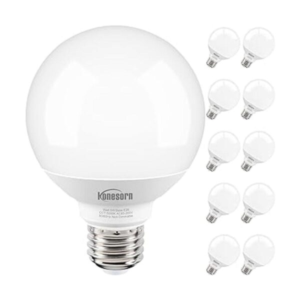 Bombillas LED G25 paquete de 10 equivalente a 5 W 60 W_1