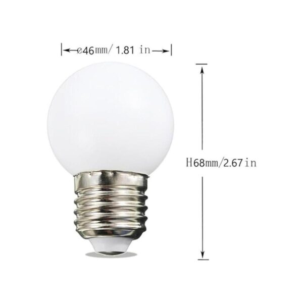 Bombillas LED E26 de 1 W de estado de ánimo luz nocturna_4