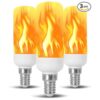 Bombillas LED T6 T8 E12 con efecto de fuego con forma de_1