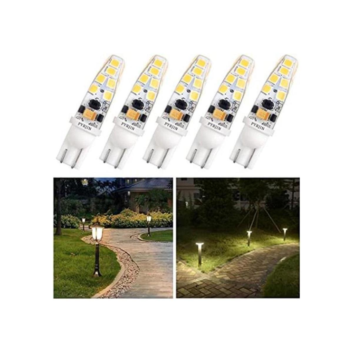 Bombillas LED T5 T10 con base de cuña de 12 V de bajo