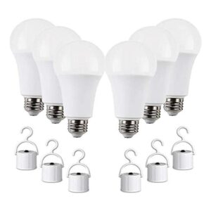 Bombillas LED recargables con respaldo de batería_1