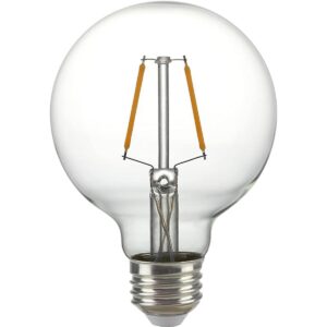 Bombillas LED regulables G80 E26 de globo equivalente a 3_1