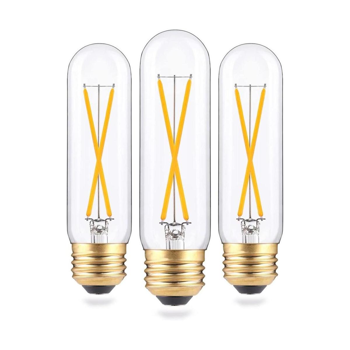 Bombillas LED tubulares regulables de 2 W blanco cálido