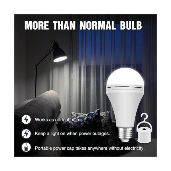 Bombillas de luz de emergencia recargables permanecen_2