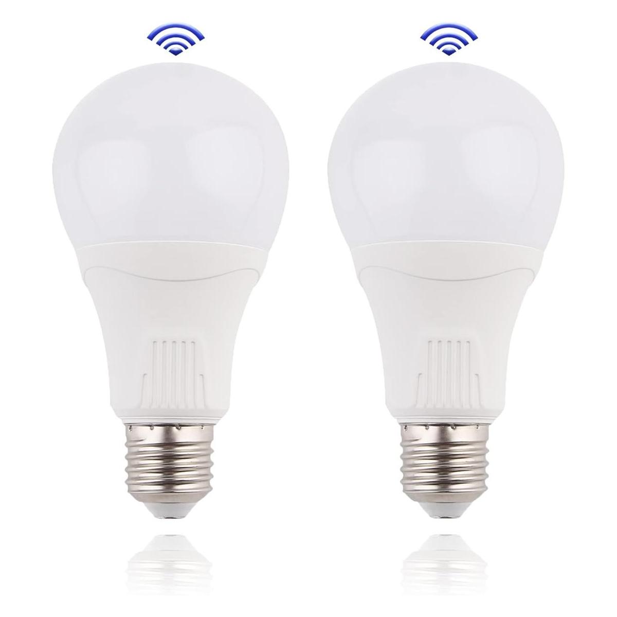 Bombillas con sensor de movimiento para exteriores de 15