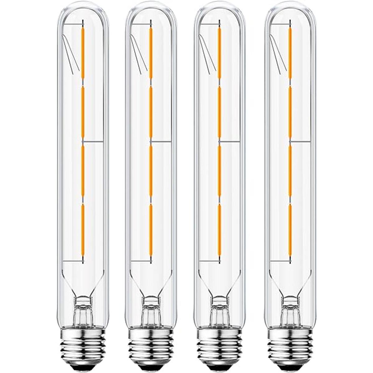 Bombillas de tubo LED blanco suave de 3000 K bombilla de