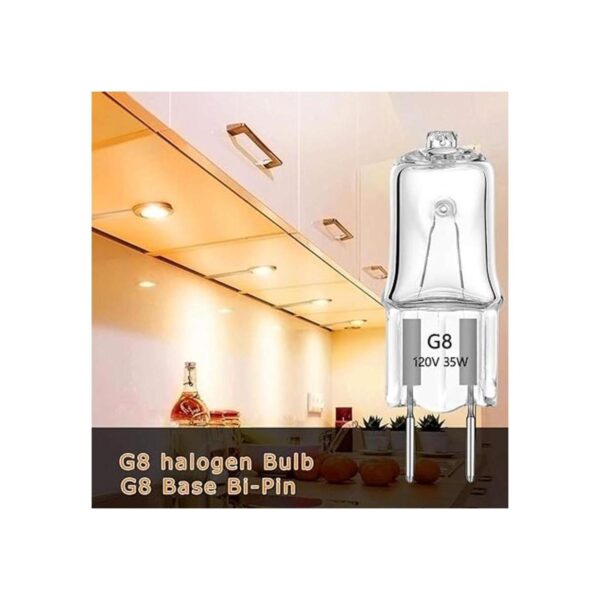 Bombillas halógenas G8 de 35 W 120 V base G8 2 pines