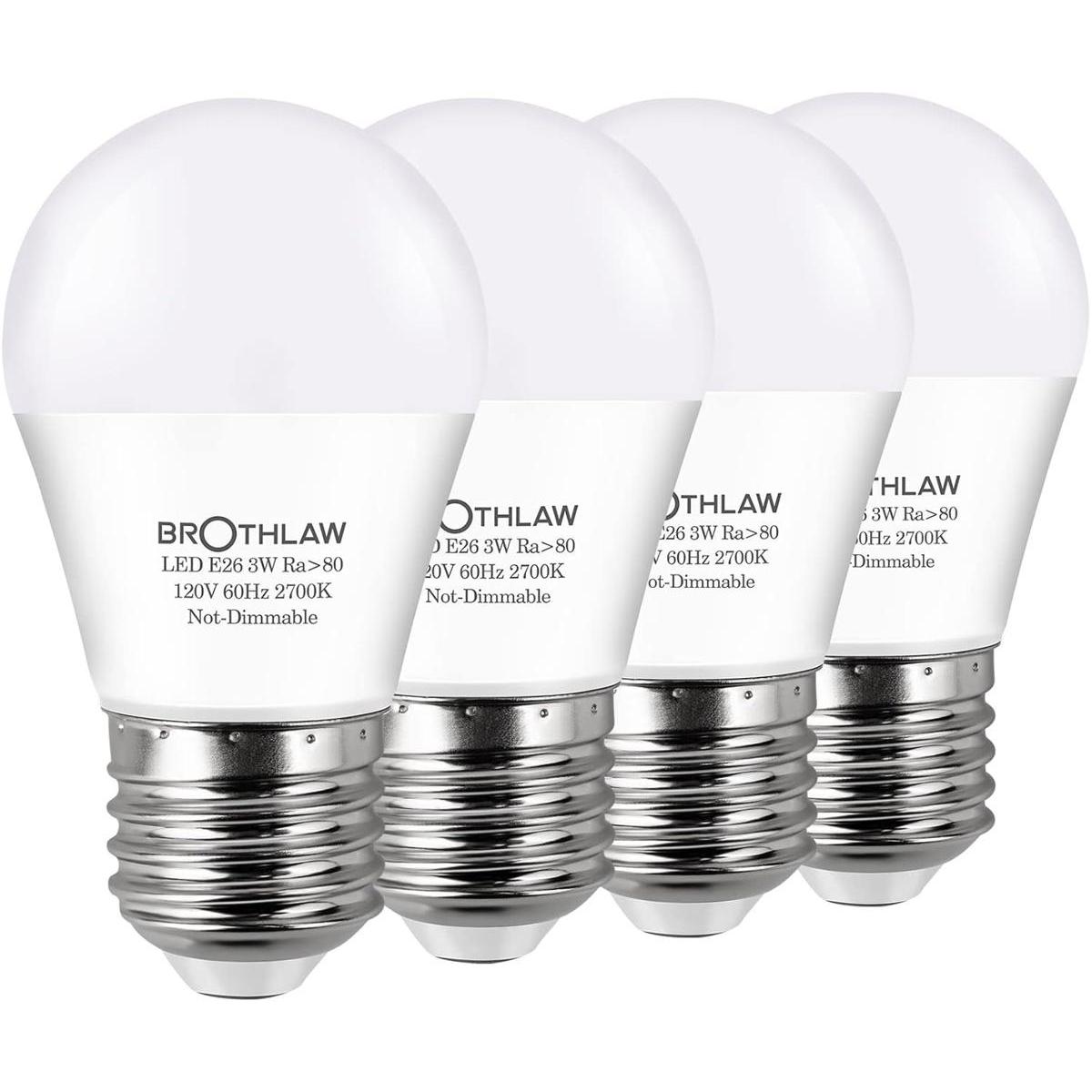 Bombillas equivalentes a 25 W bombilla LED A15 de 3 W