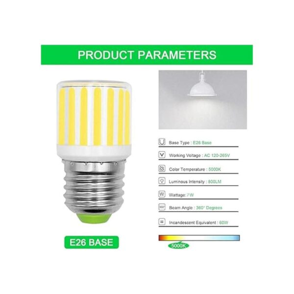 Bombillas para nevera de 60 W luz diurna blanca 5000 K_3