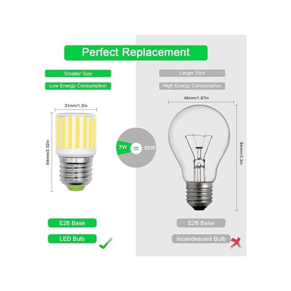 Bombillas para nevera de 60 W luz diurna blanca 5000 K_4