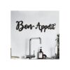 Bon Appetit Cartel de pared de metal de buen provecho_1