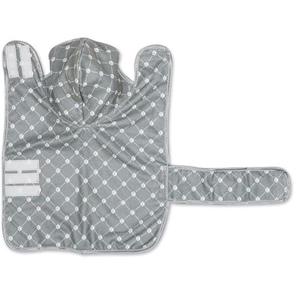 Bone Dry Pet Drying Collection Bata de microfibra bordada_3