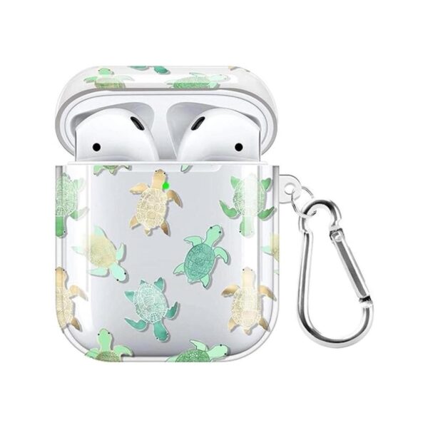 Bonita funda para AirPods de vaca funda de TPU suave para