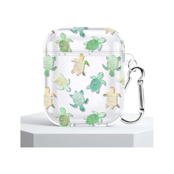 Bonita funda para AirPods de vaca funda de TPU suave para
