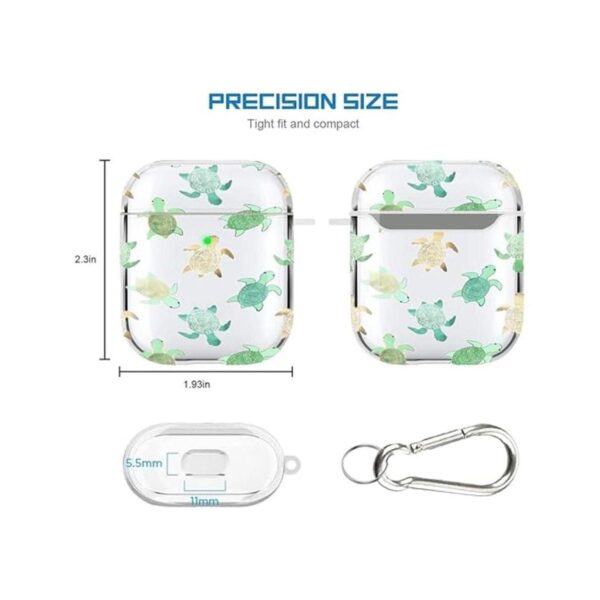 Bonita funda para AirPods de vaca funda de TPU suave para