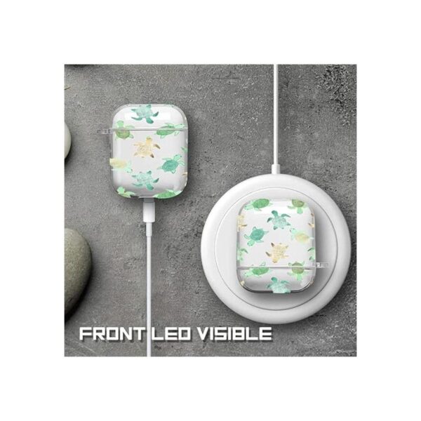 Bonita funda para AirPods de vaca funda de TPU suave para
