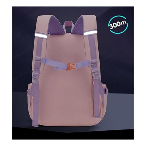 Bonita mochila Kawaii impermeable para laptop Rosado S