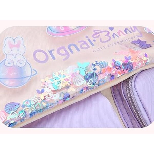 Bonita mochila Kawaii impermeable para laptop Rosado S