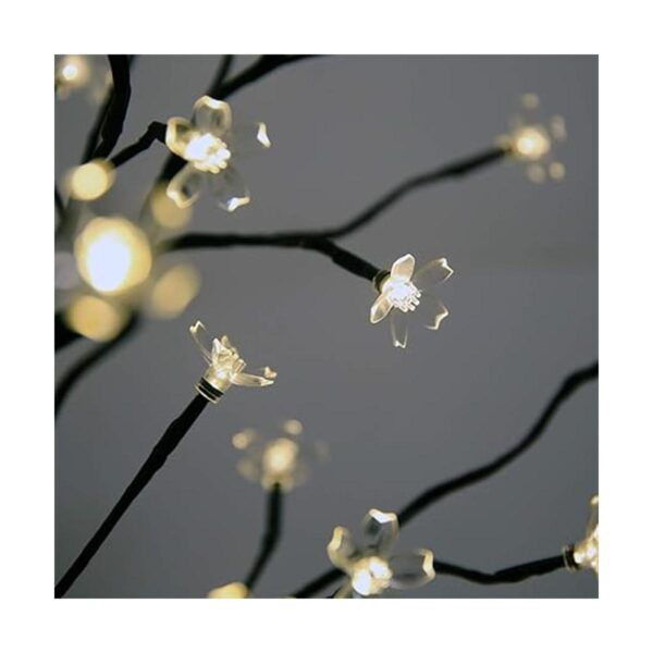 Bonsái de flor de cerezo de 20 pulgadas 40 luces LED con