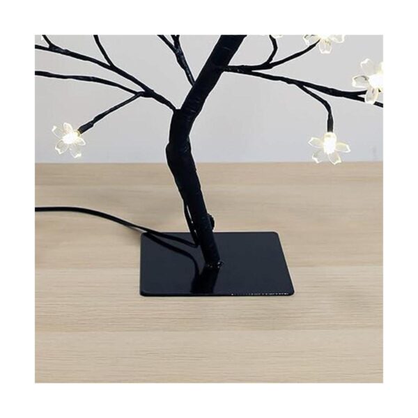 Bonsái de flor de cerezo de 20 pulgadas 40 luces LED con