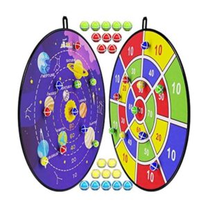 BooTaa Paquete de 2 juegos de mesa de dardos grandes de 29_1