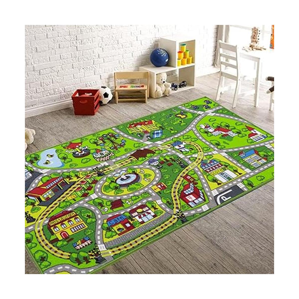 Booooom Jackson Alfombra de juego para niños para autos de
