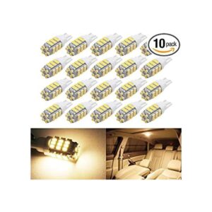 Boodled 20 bombillas LED T10 RV Trailer 921 192 1206 42SMD_1