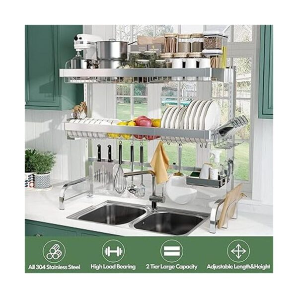 Boosiny Escurridor de platos grande ajustable 25.635.5_2