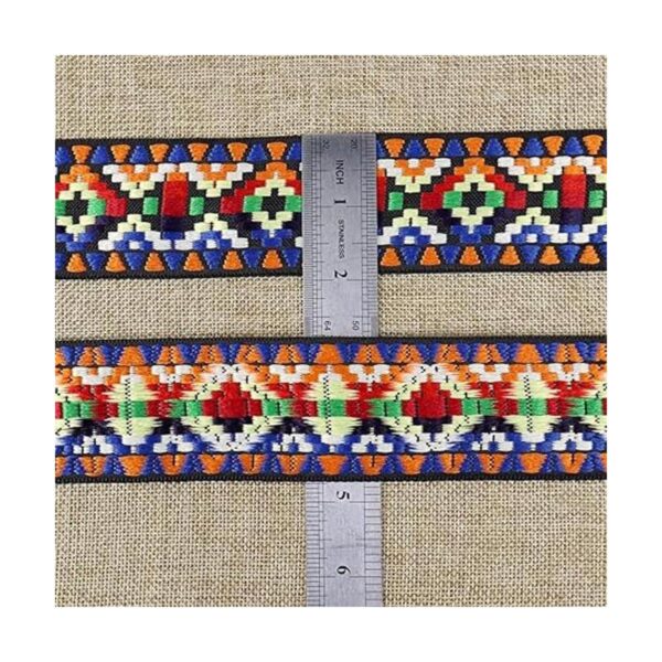 Borde de cinta jacquard colorido borde de cinta de encaje_2