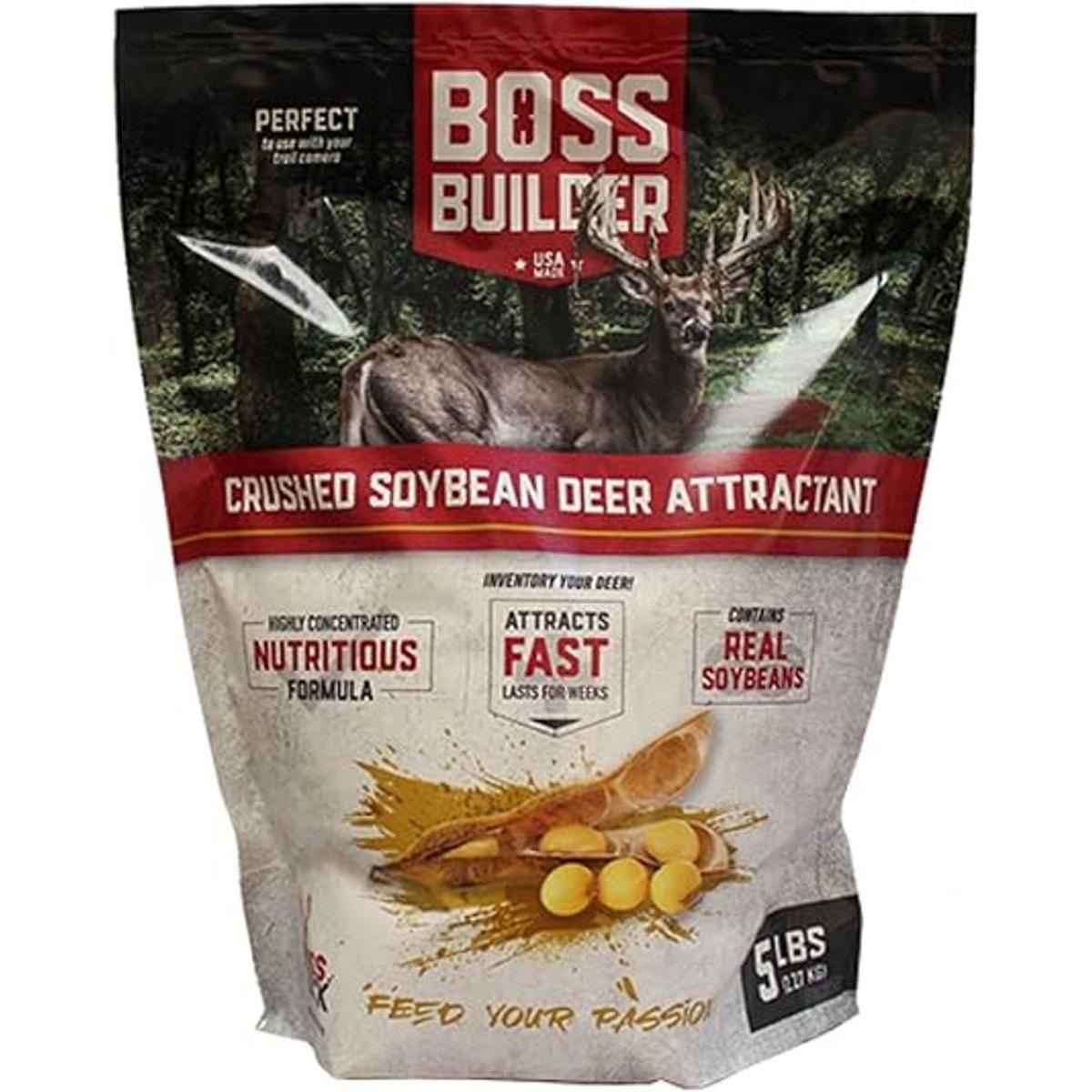 Boss Buck Boss Builder Atractante de soja asada 5lb