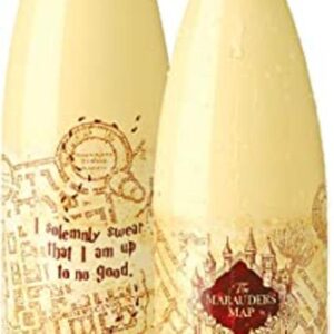 Botella de agua de Harry Potter Mapa de merodeador de metal_1