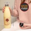 Botella de agua de Harry Potter Mapa de merodeador de metal_4