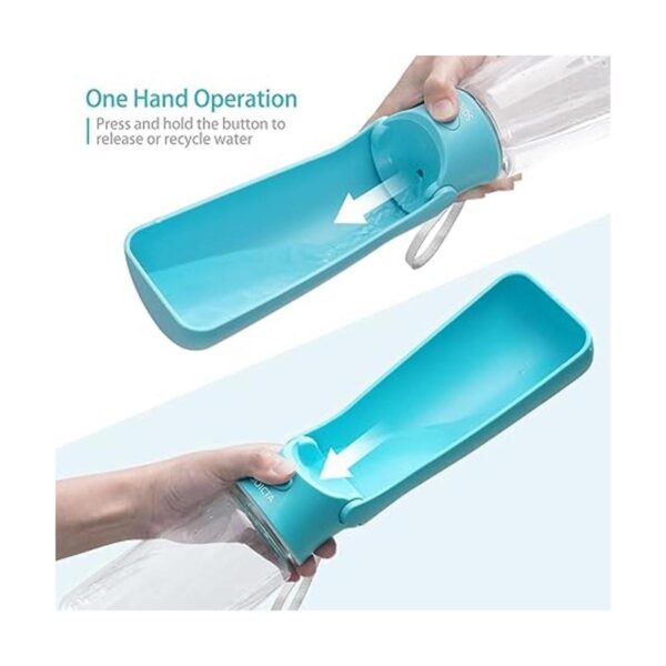 Botella de agua portátil para perros para caminar_5